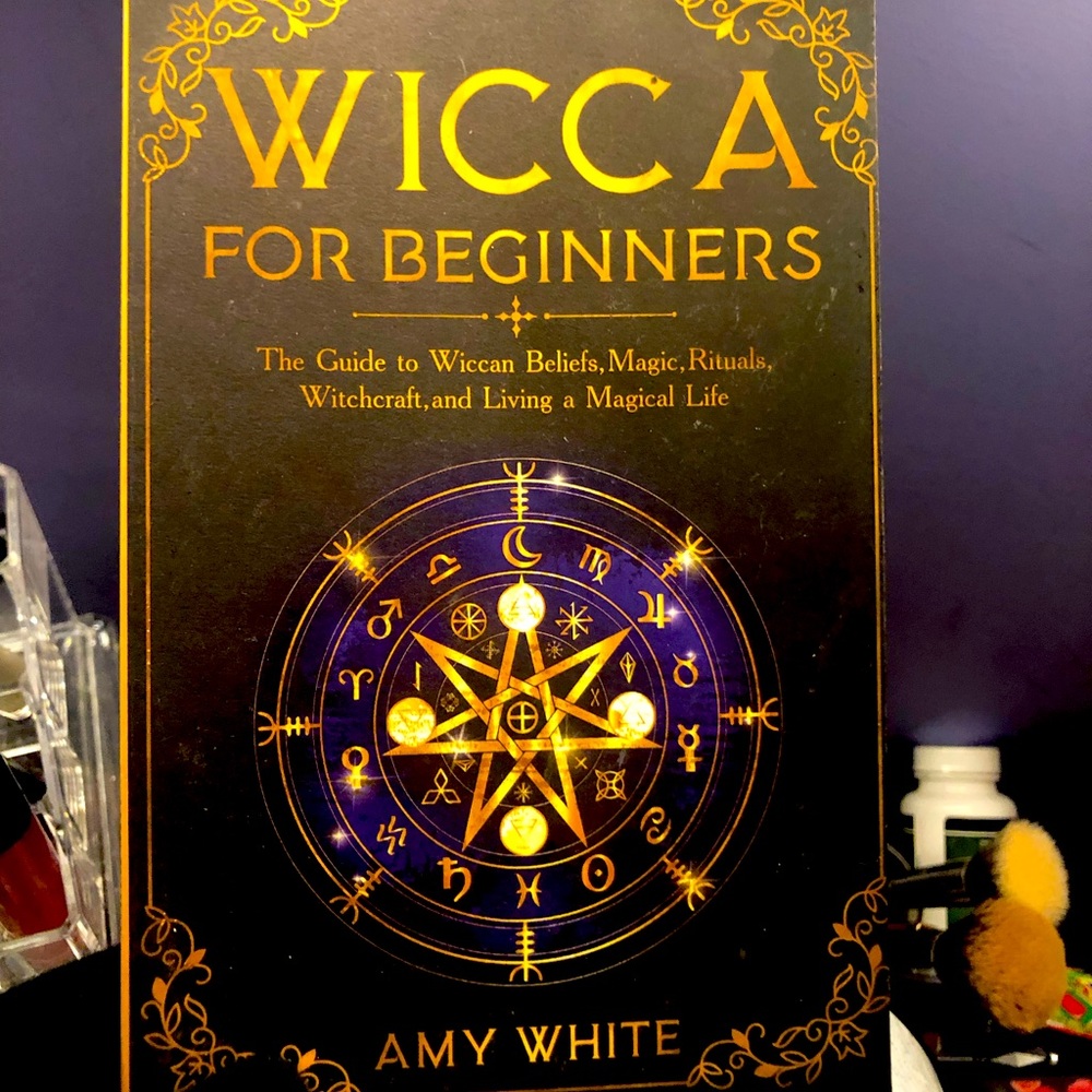 Wicca book for beginners by Any White